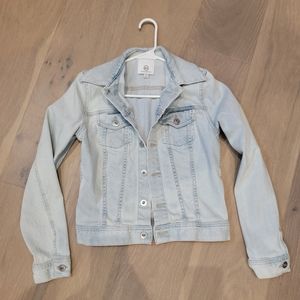 AG extra small light wash jean jacket